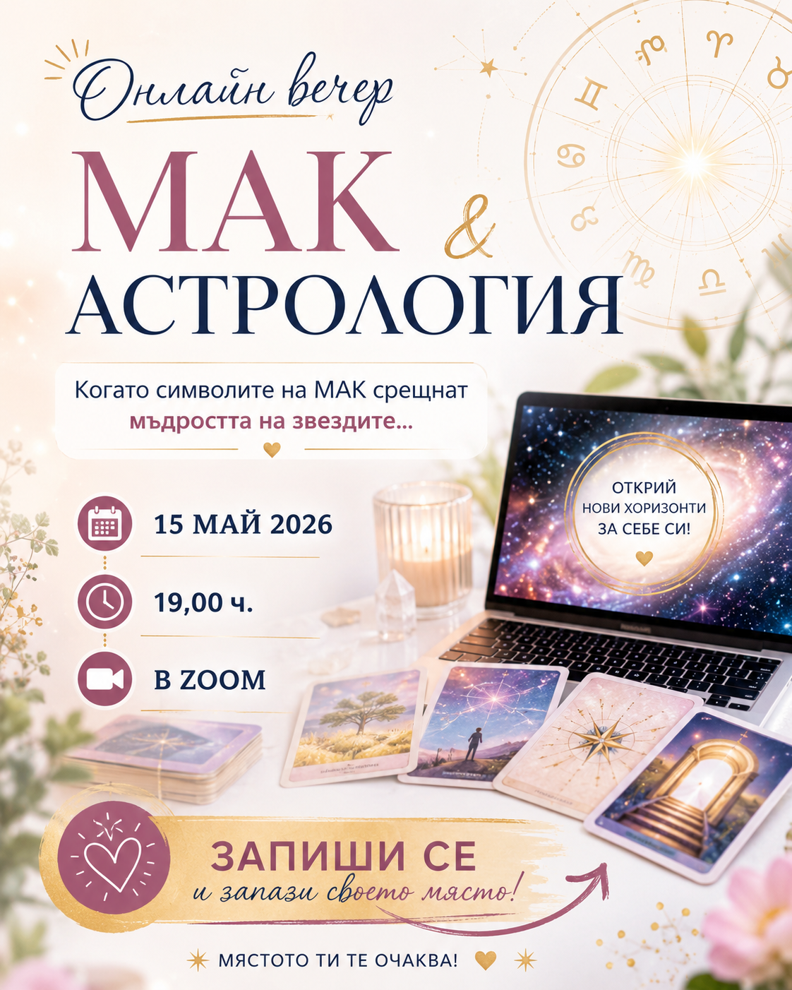 МАК & Астрология — 15 май 2026